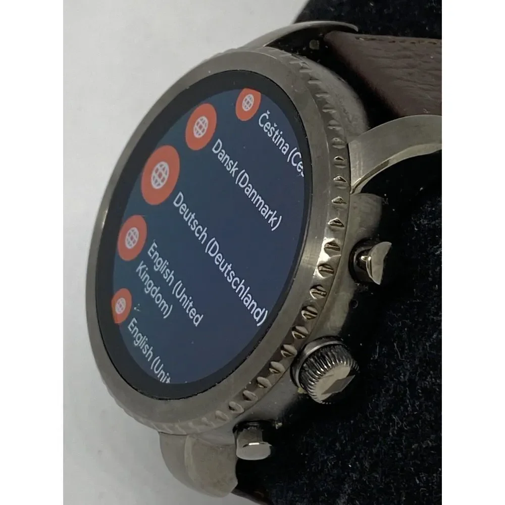Fossil Gen 3 Authentic Genuine Smart Watch Custom Band FTW4001 LT56